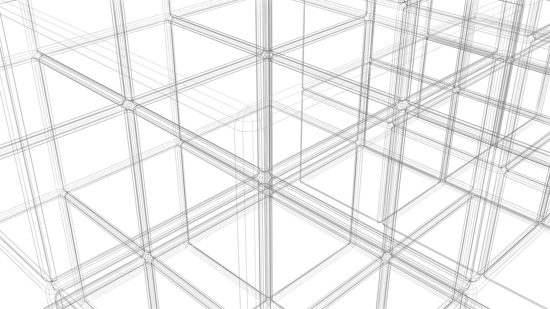 Rubiks Cubes Set With Minecraft Blocks 3D model_17