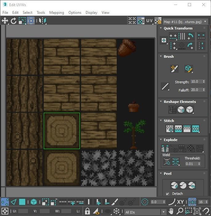 Rubiks Cubes Set With Minecraft Blocks 3D model_39