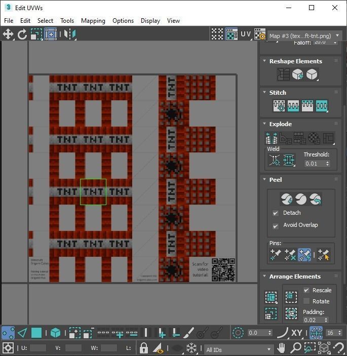 Rubiks Cubes Set With Minecraft Blocks 3D model_32