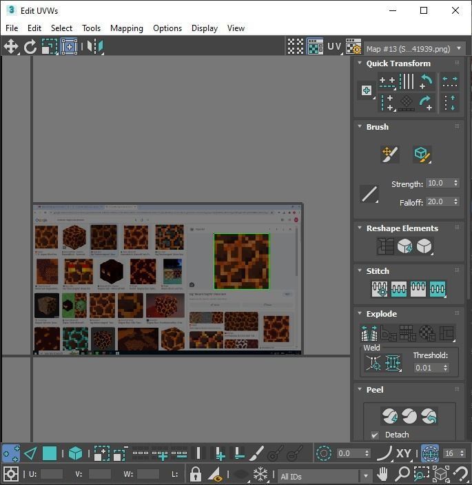 Rubiks Cubes Set With Minecraft Blocks 3D model_36