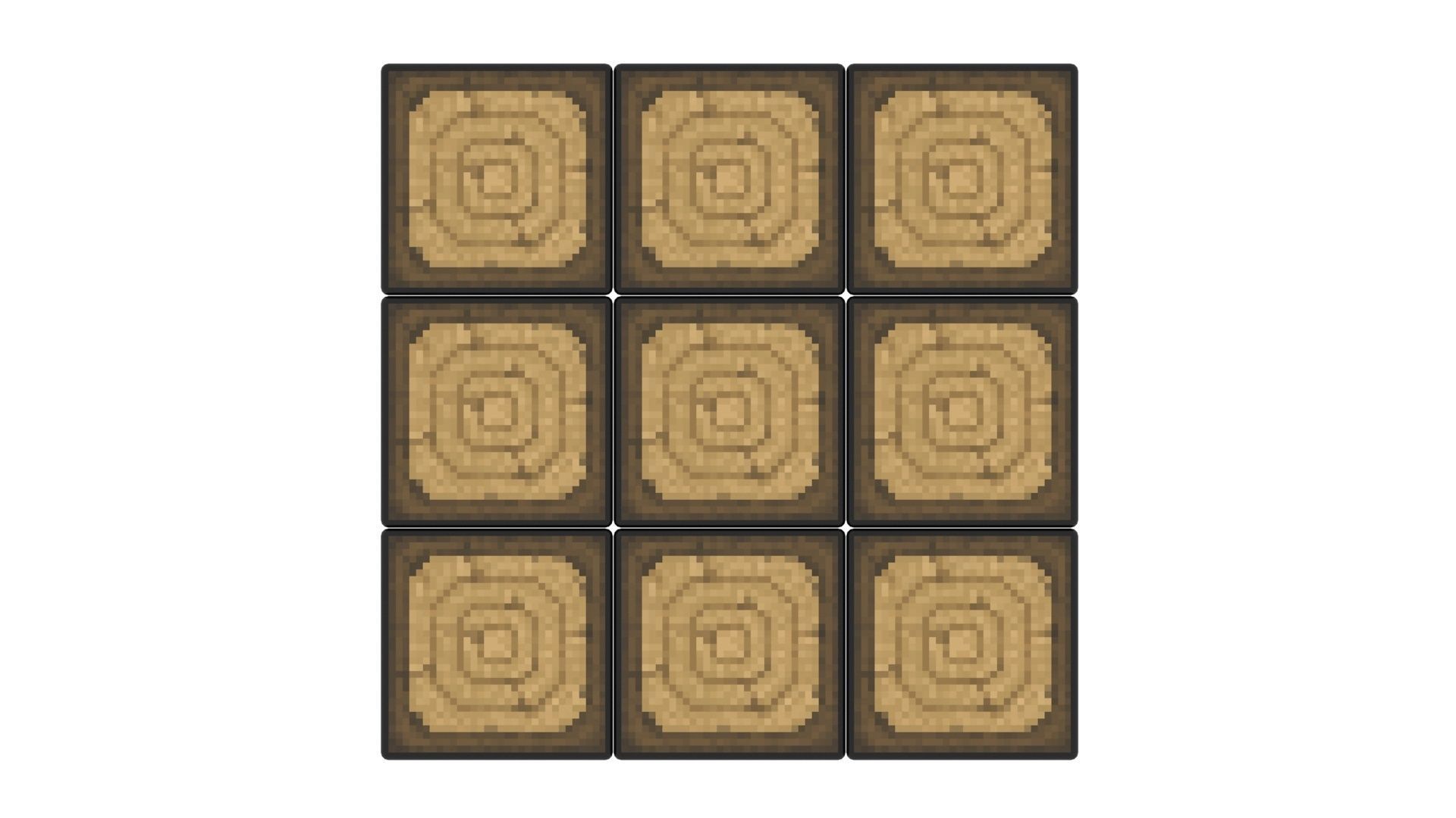 Rubiks Cubes Set With Minecraft Blocks 3D model_14