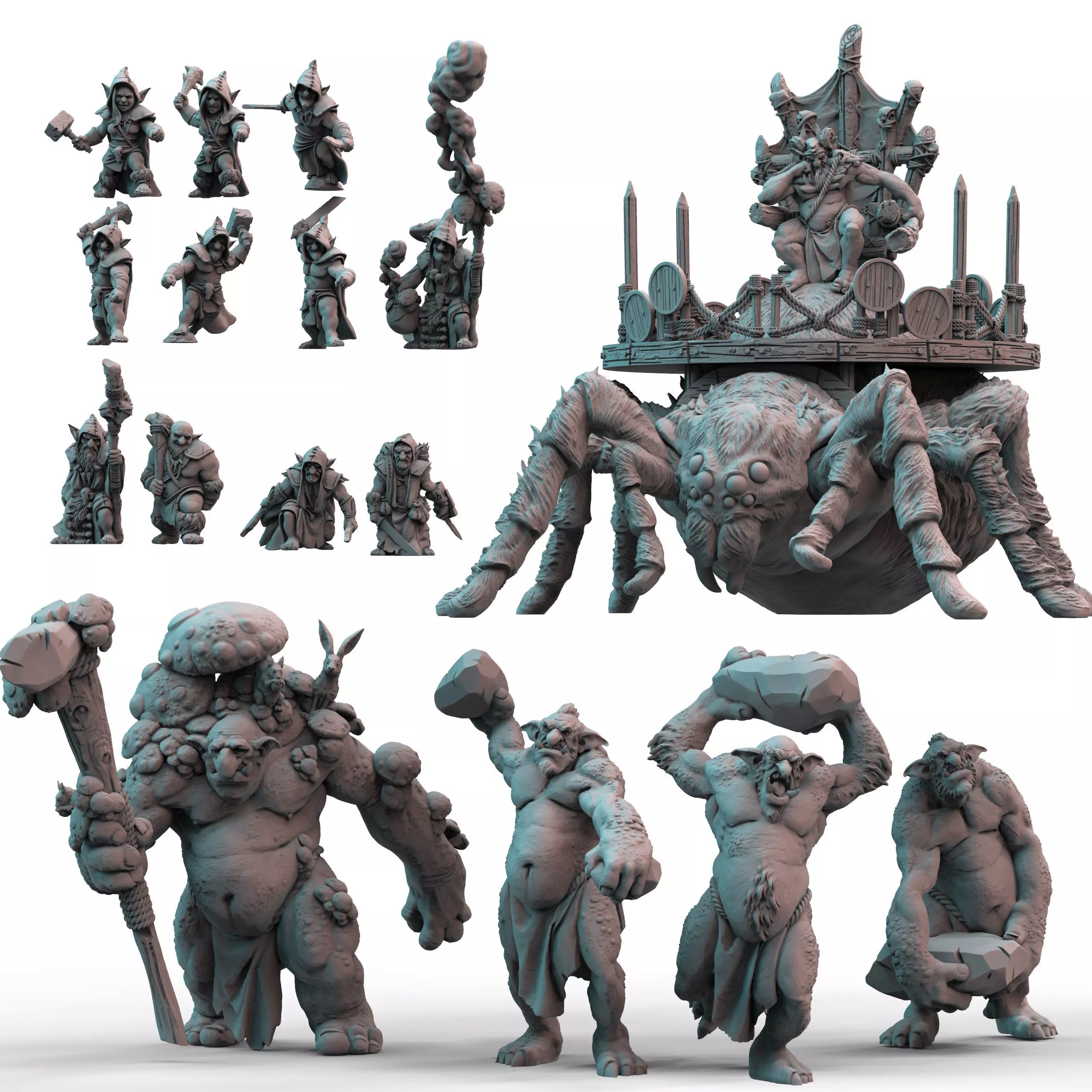 Goblins Collection 1 3D print model_0
