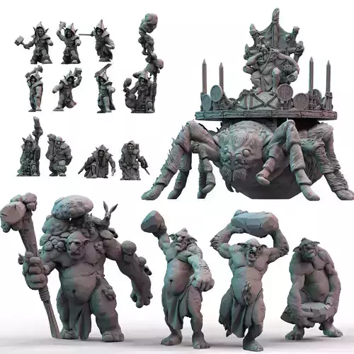 Goblins Collection 1 3D print model