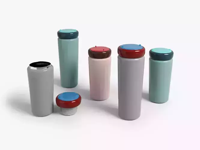 Sowden Travel Cups 3D model