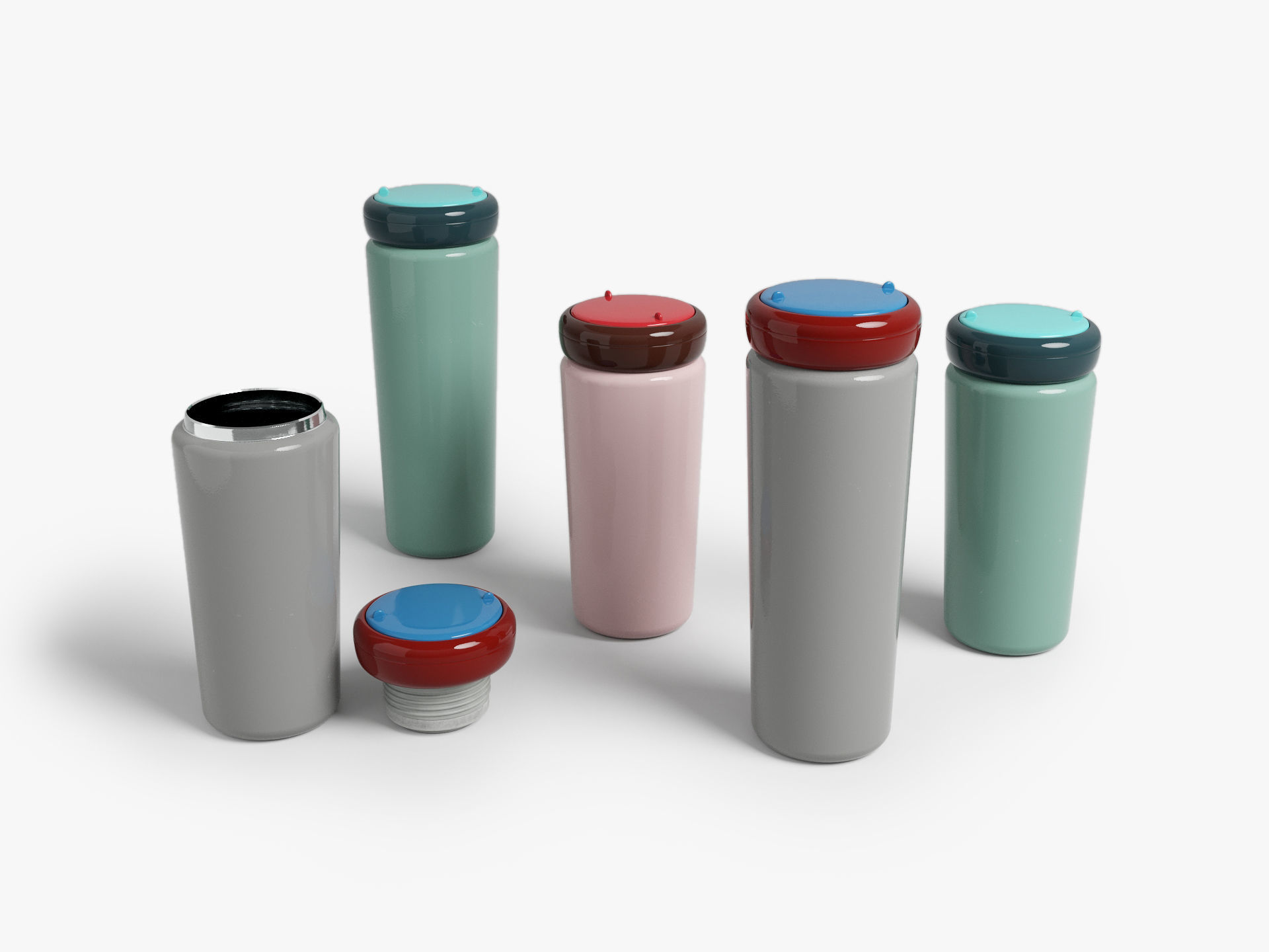 Sowden Collection for HAY 3D model_6