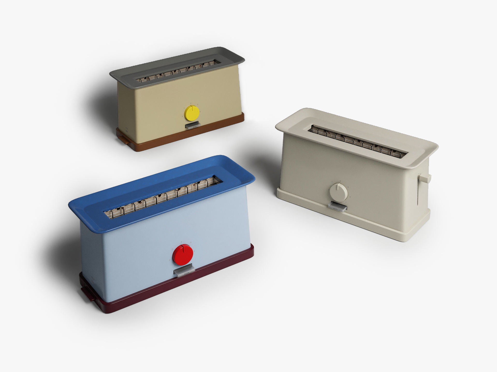 Sowden Collection for HAY 3D model_5