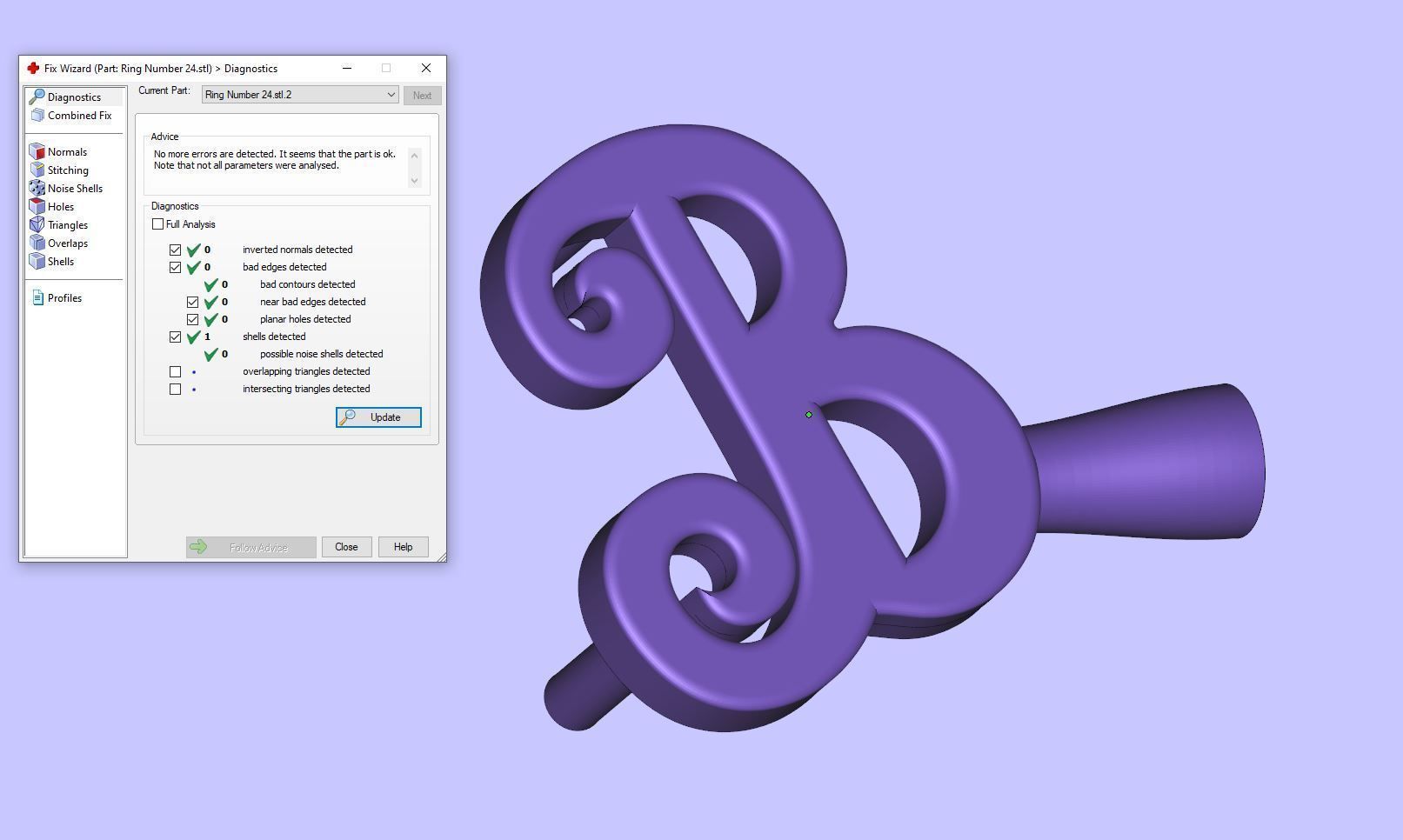 Ring Number 24 3D print model_40