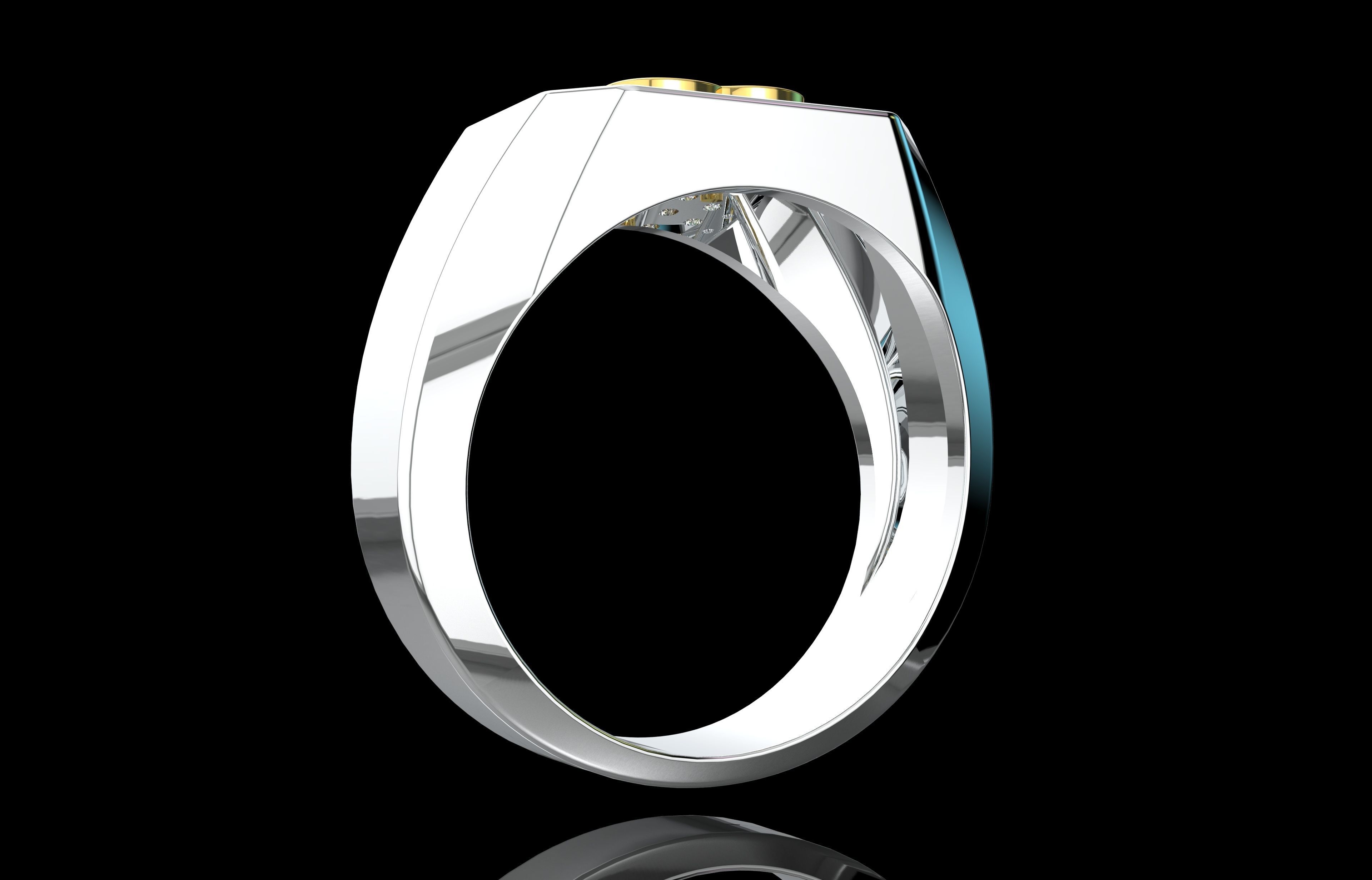 Ring Number 24 3D print model_24