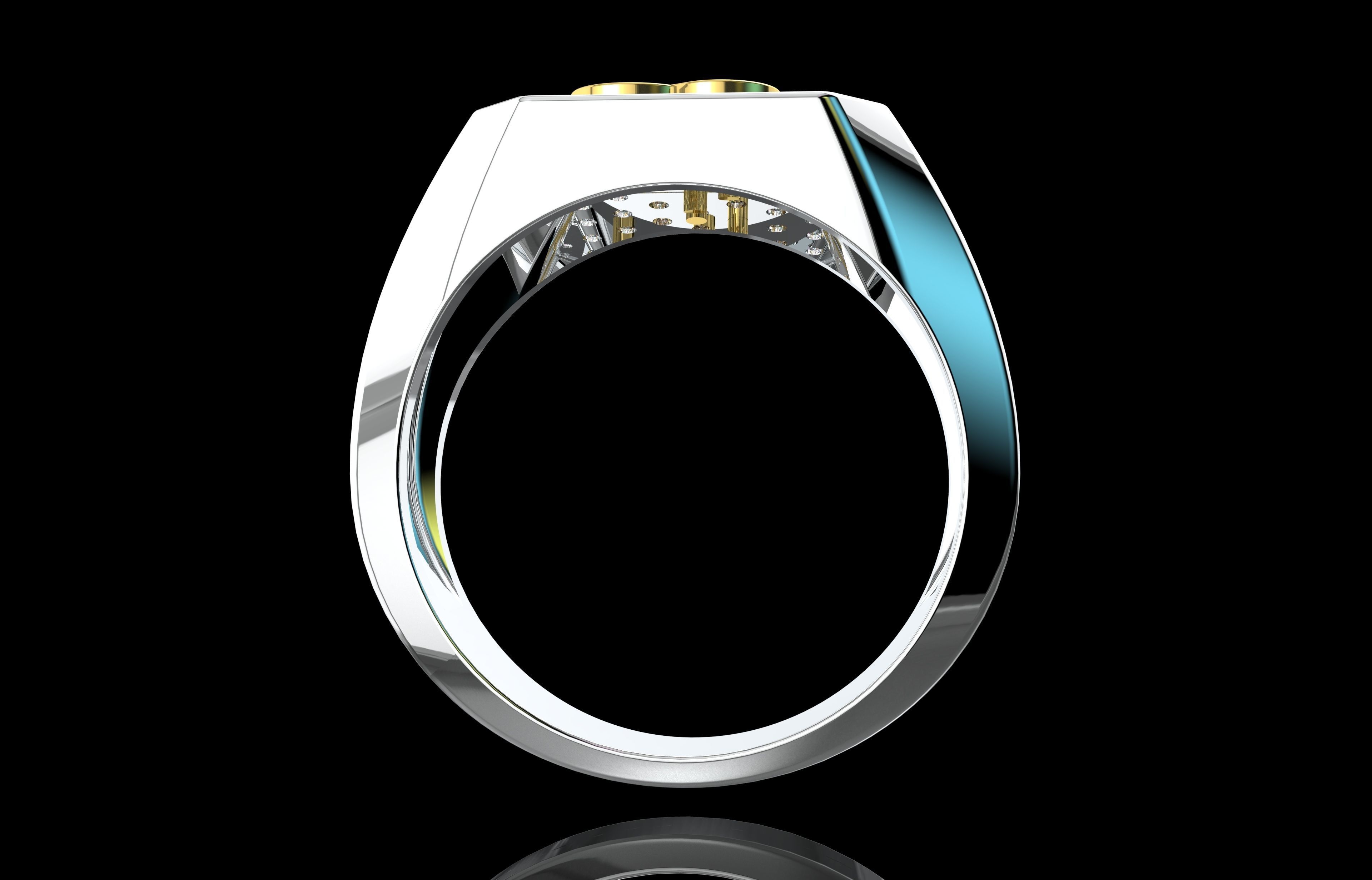 Ring Number 24 3D print model_26