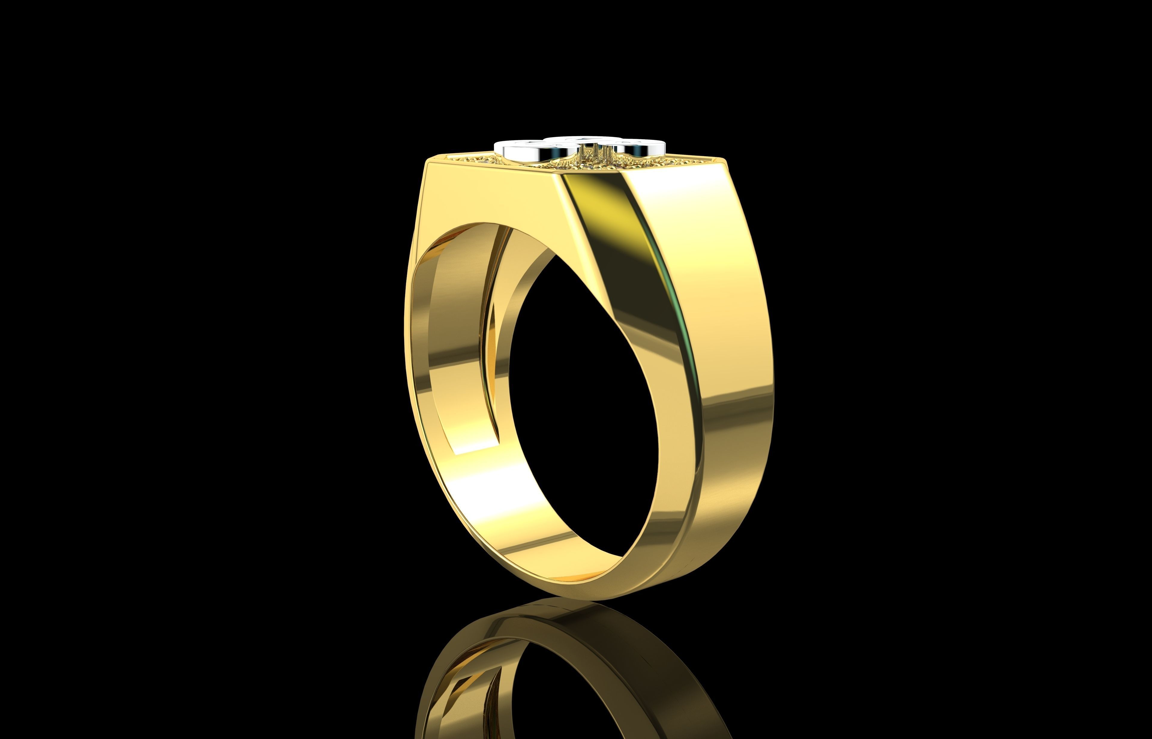 Ring Number 24 3D print model_27