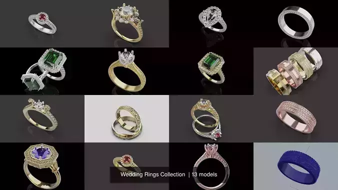Wedding Rings Collection  