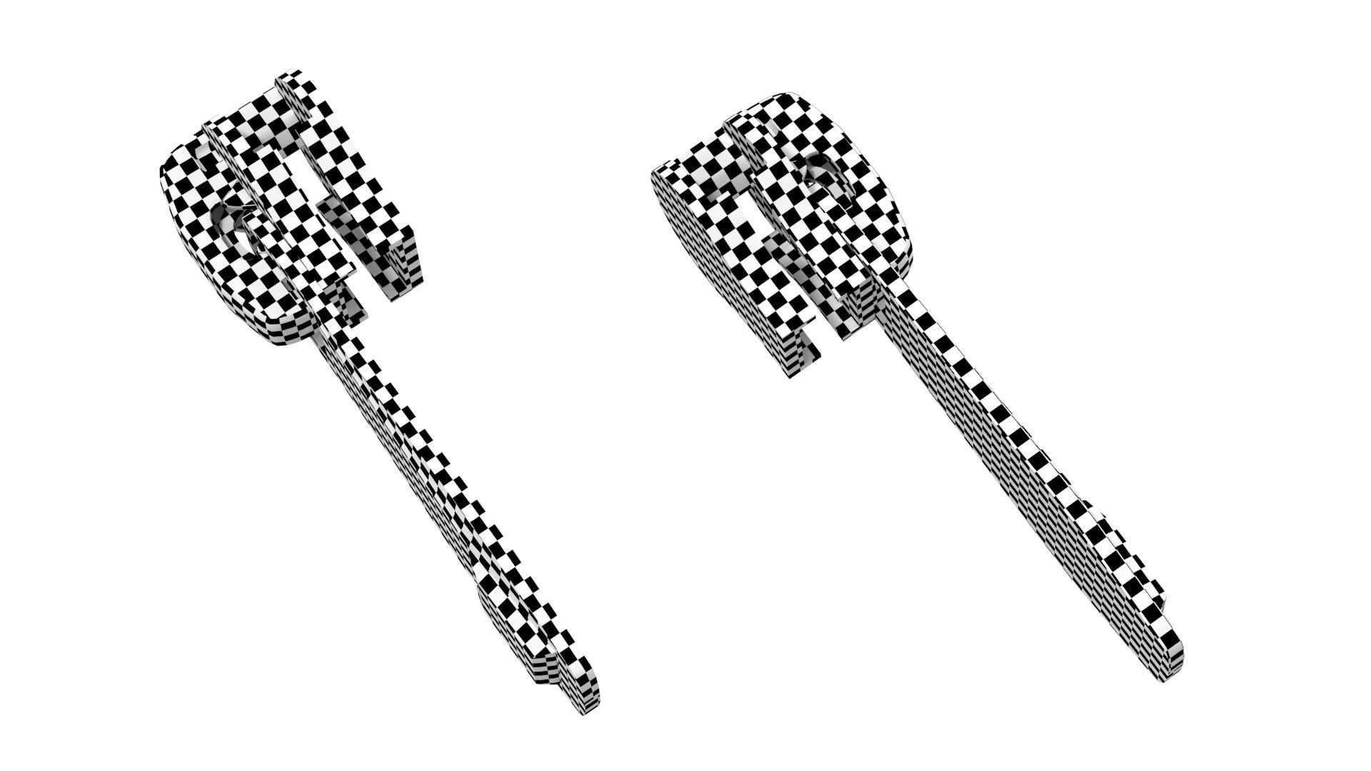 Zipper Slider 02 3D model_16