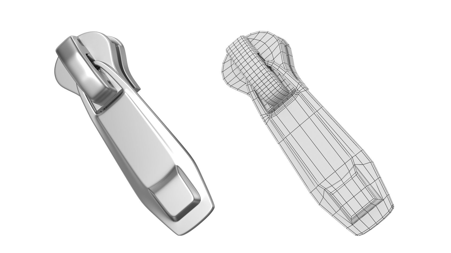 Zipper Slider 02 3D model_10