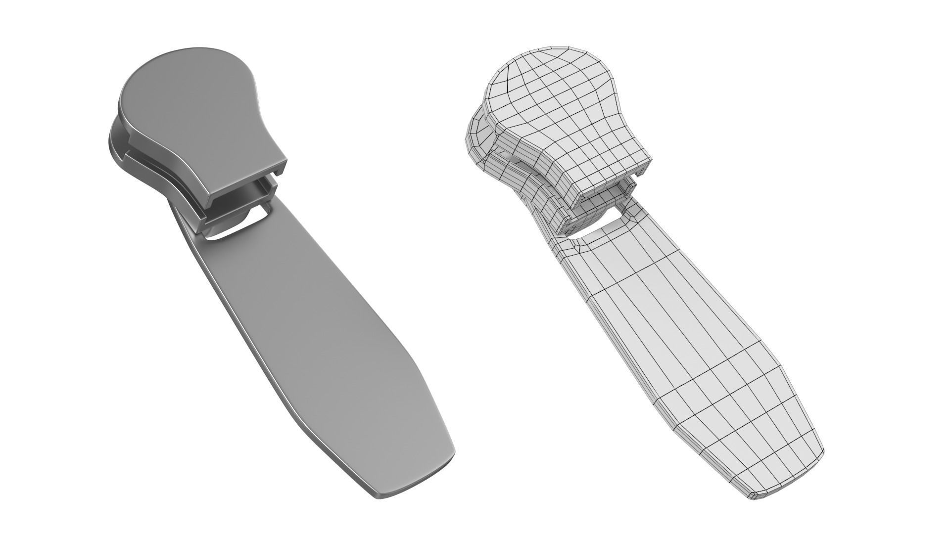 Zipper Slider 02 3D model_6