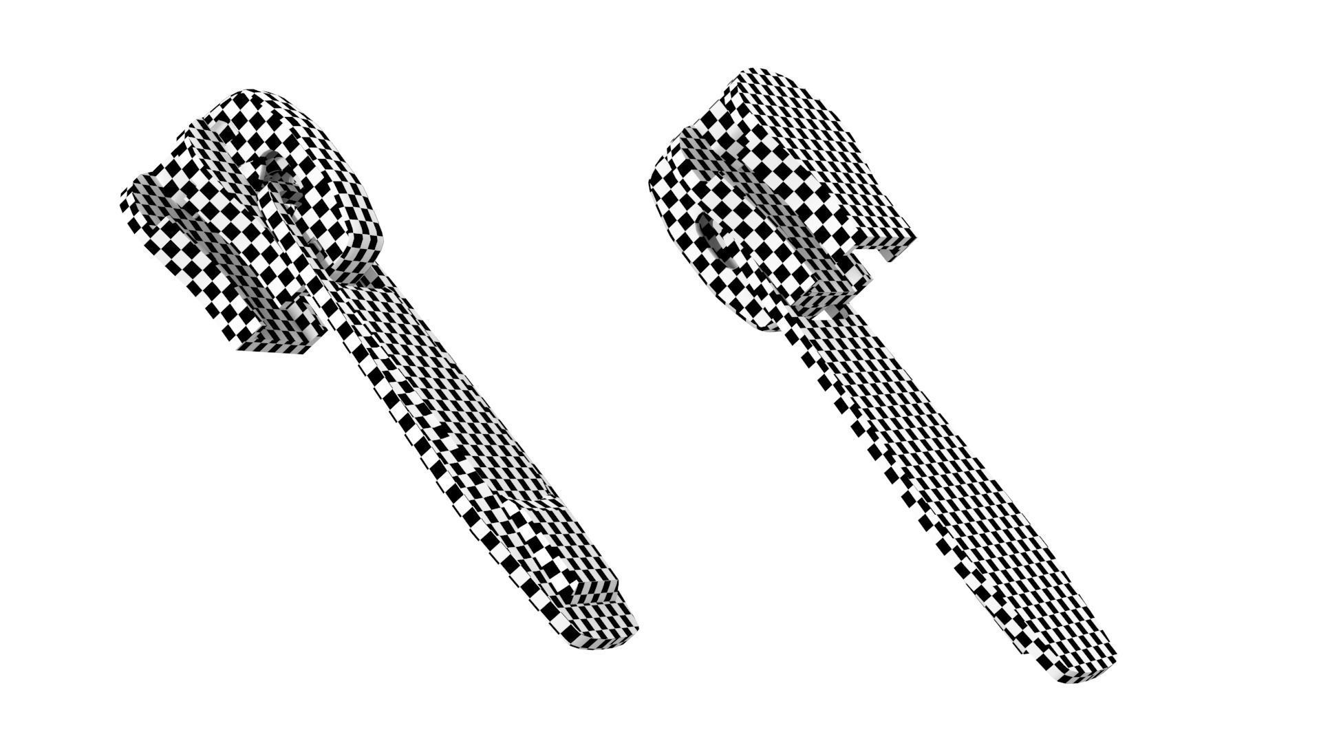 Zipper Slider 02 3D model_14