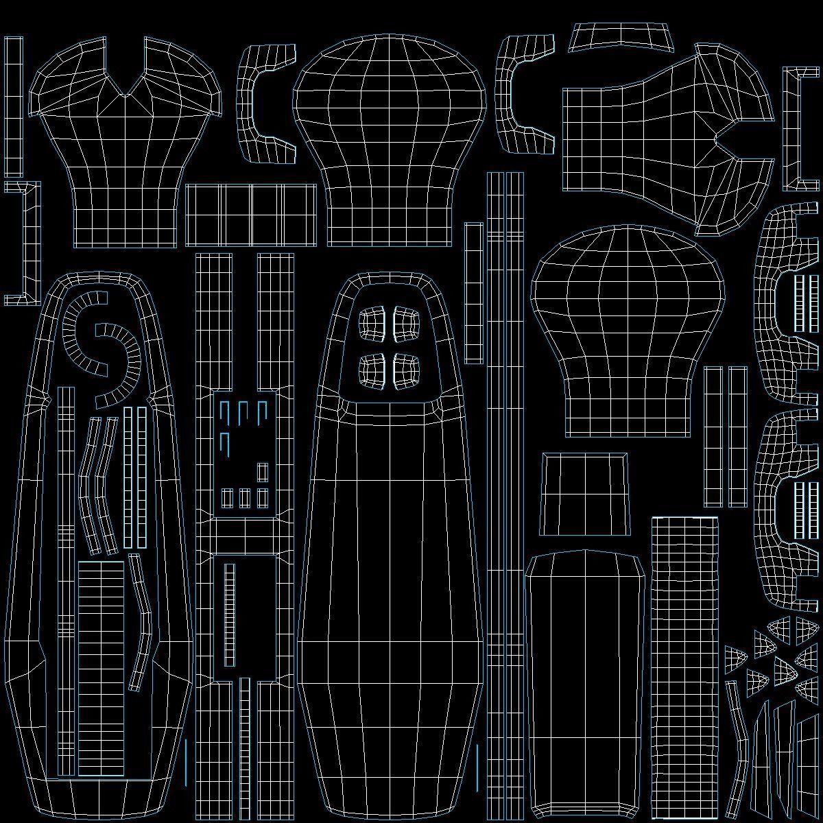 Zipper Slider 02 3D model_12