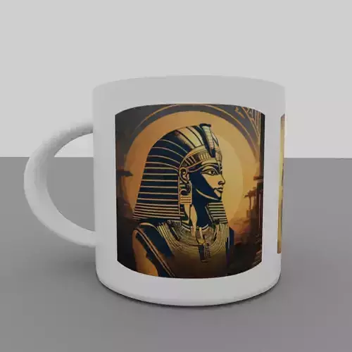 Egyptian pharaohs mug 