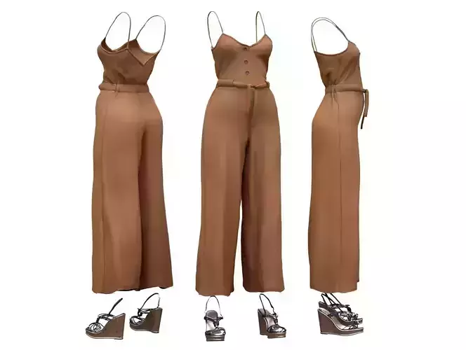 Female Overall Outfit 4