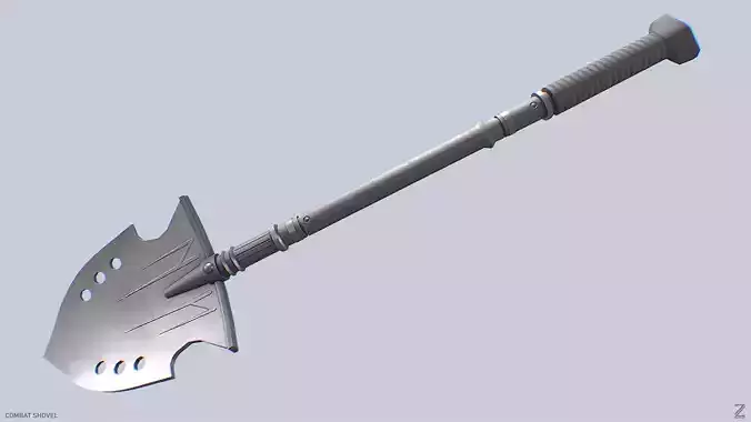 Combat shovel