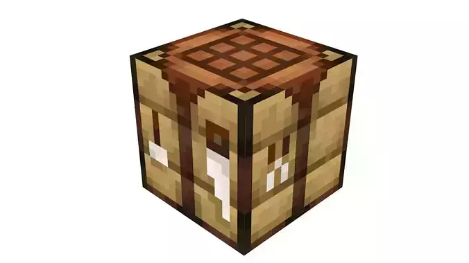 Minecraft Crafting Table 3D model