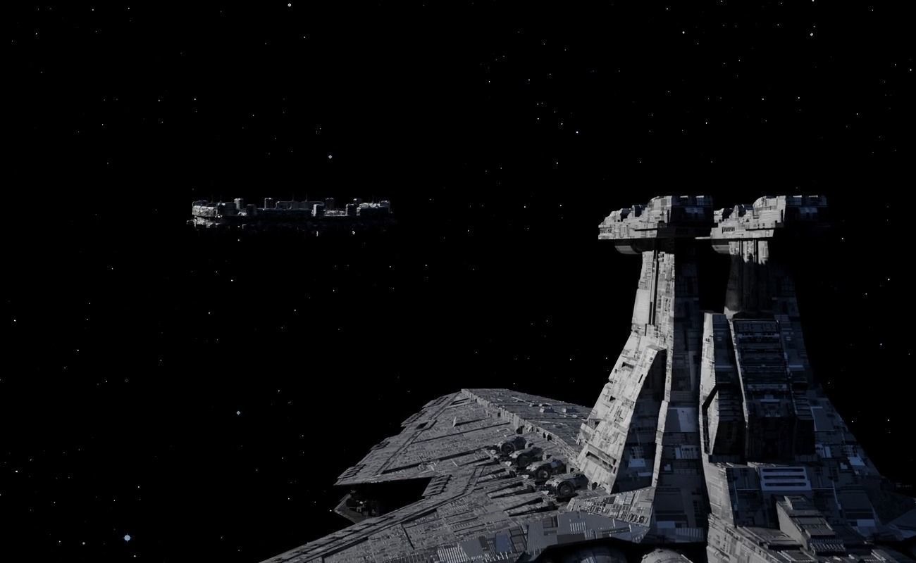 Round Space Station - Sci-Fi Center - Space Base 3D model_7