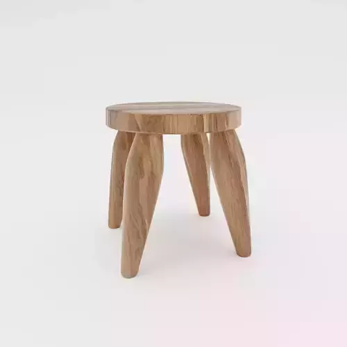 Realistic stool decoration 4