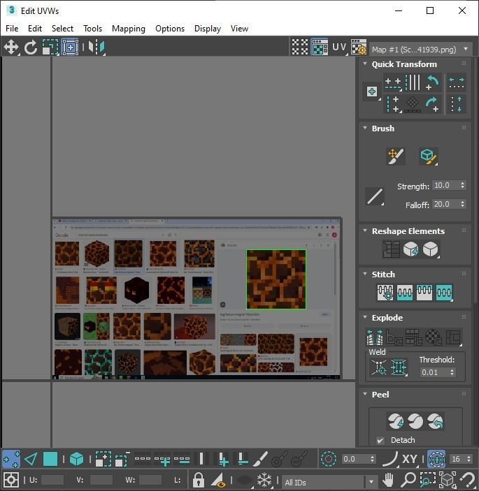 Minecraft Lava Rock 3D model_15