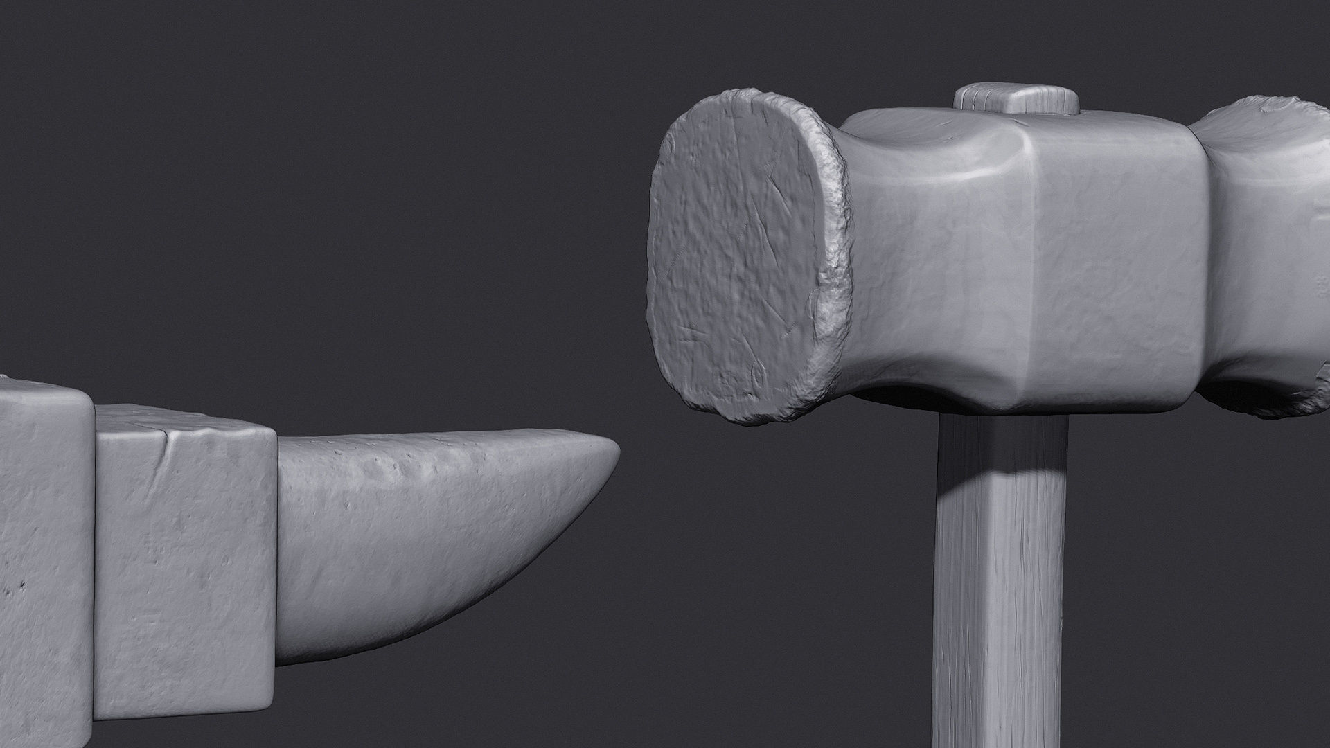 Anvil and Hammer 3D print model_4