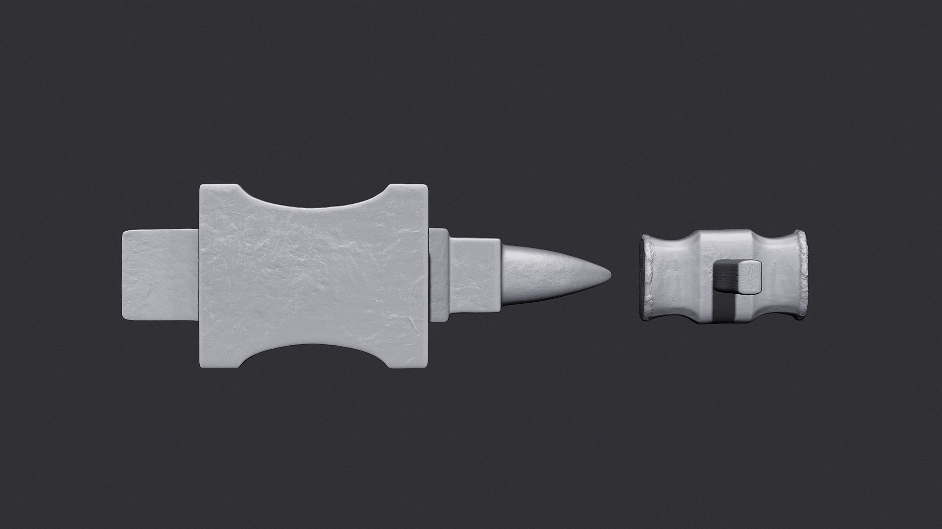 Anvil and Hammer 3D print model_5