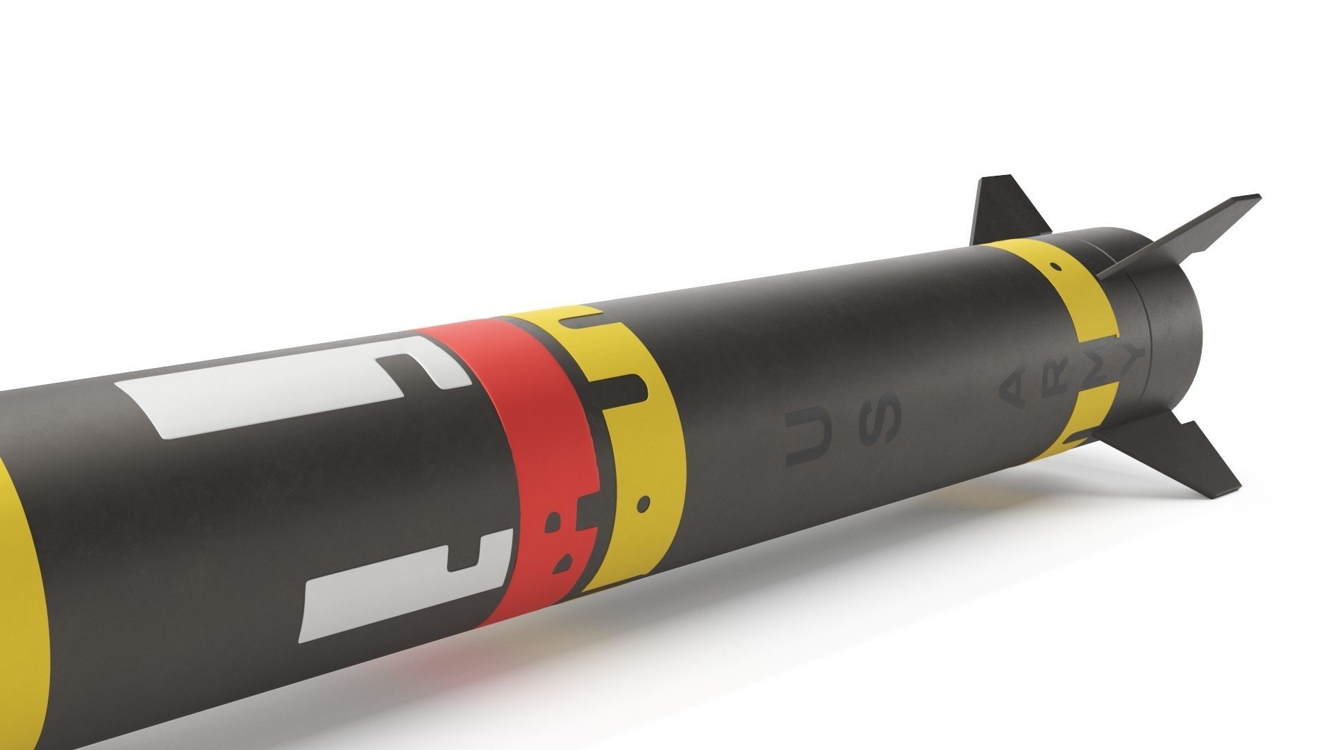 Ballistic Cruise defense missile collection Max Blender PBR Pack _41