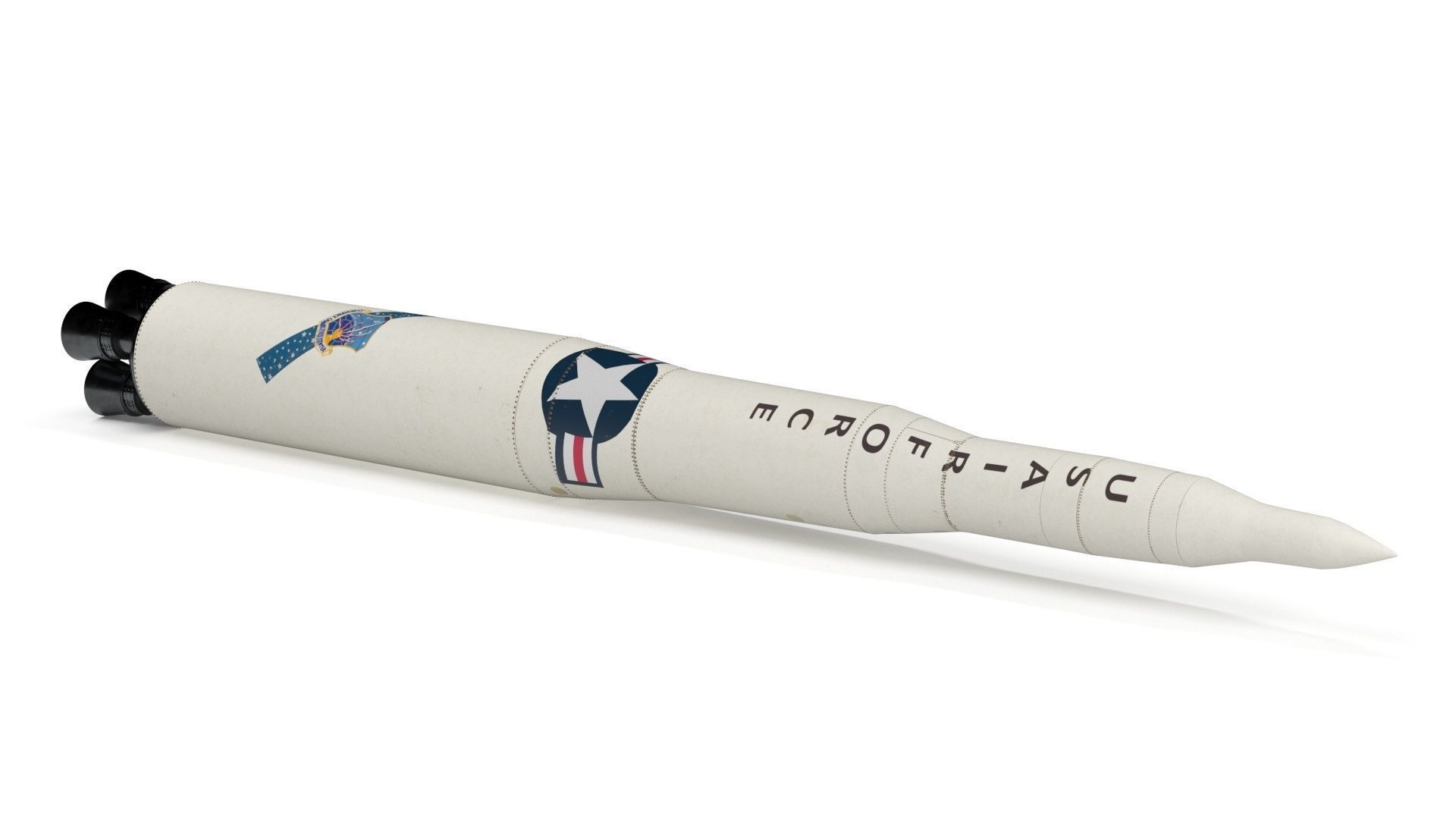 Ballistic Cruise defense missile collection Max Blender PBR Pack _34