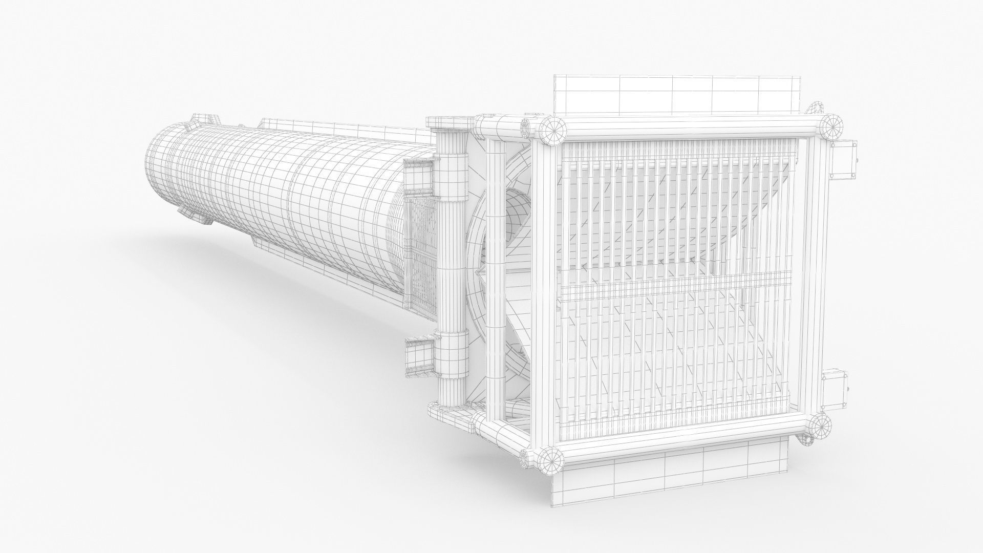 Ballistic Cruise defense missile collection Max Blender PBR Pack _26