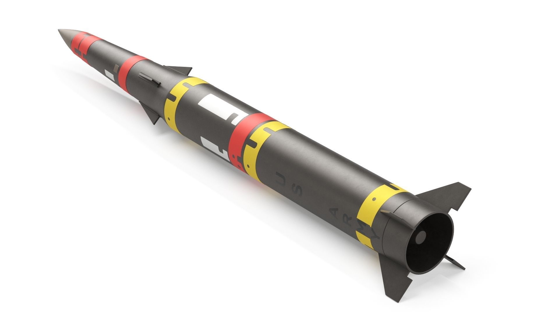 Ballistic Cruise defense missile collection Max Blender PBR Pack _40