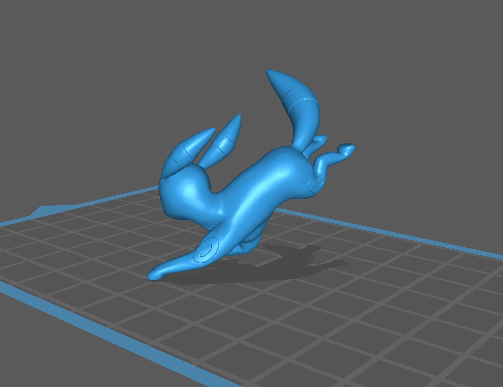 Umbreon pokemon 3D print model 3D print model_12