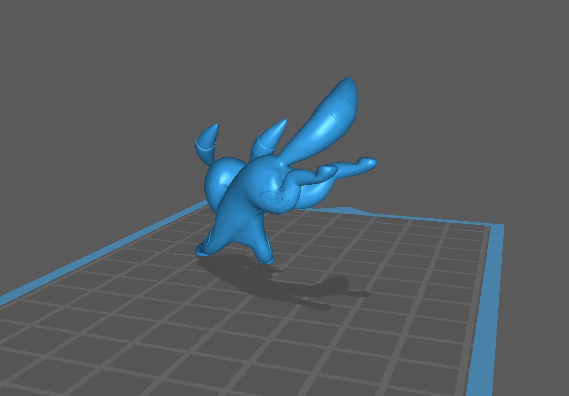 Umbreon pokemon 3D print model 3D print model_13