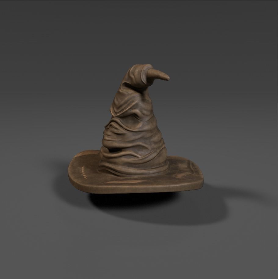 The Sorting Hat 3D print model_1