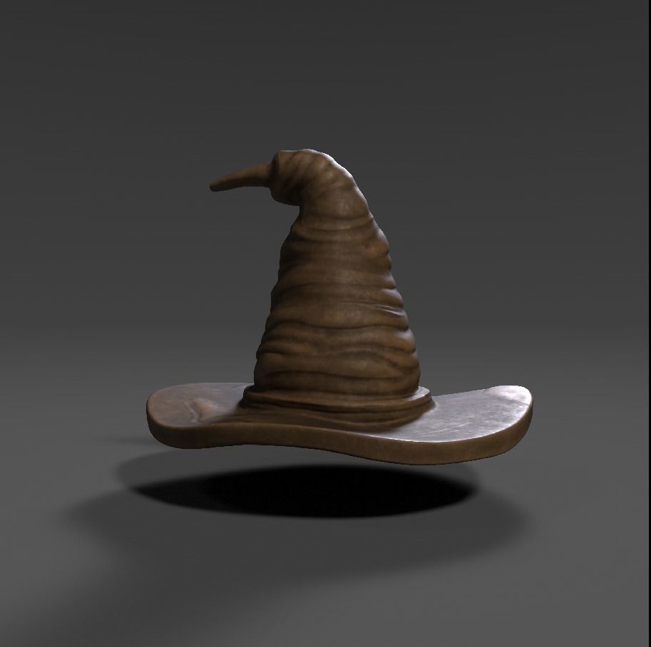 The Sorting Hat 3D print model_3