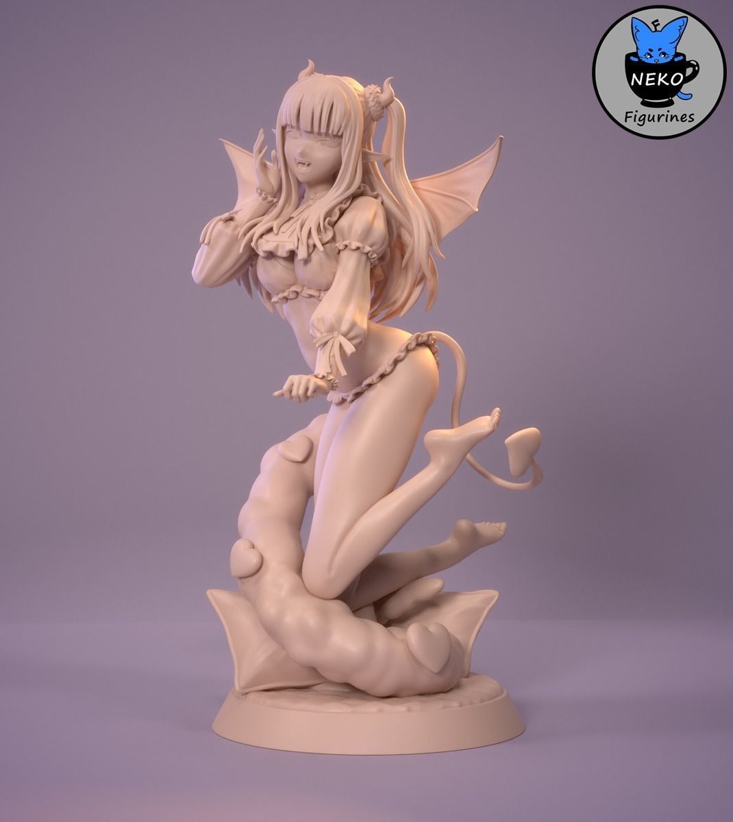 Marin Succubus - MyDressUpDarling Anime Figurine for 3D Printing 3D print model_17