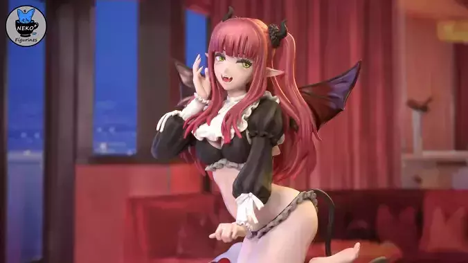Marin Succubus - MyDressUpDarling Anime Figurine for 3D Printing 3D print model