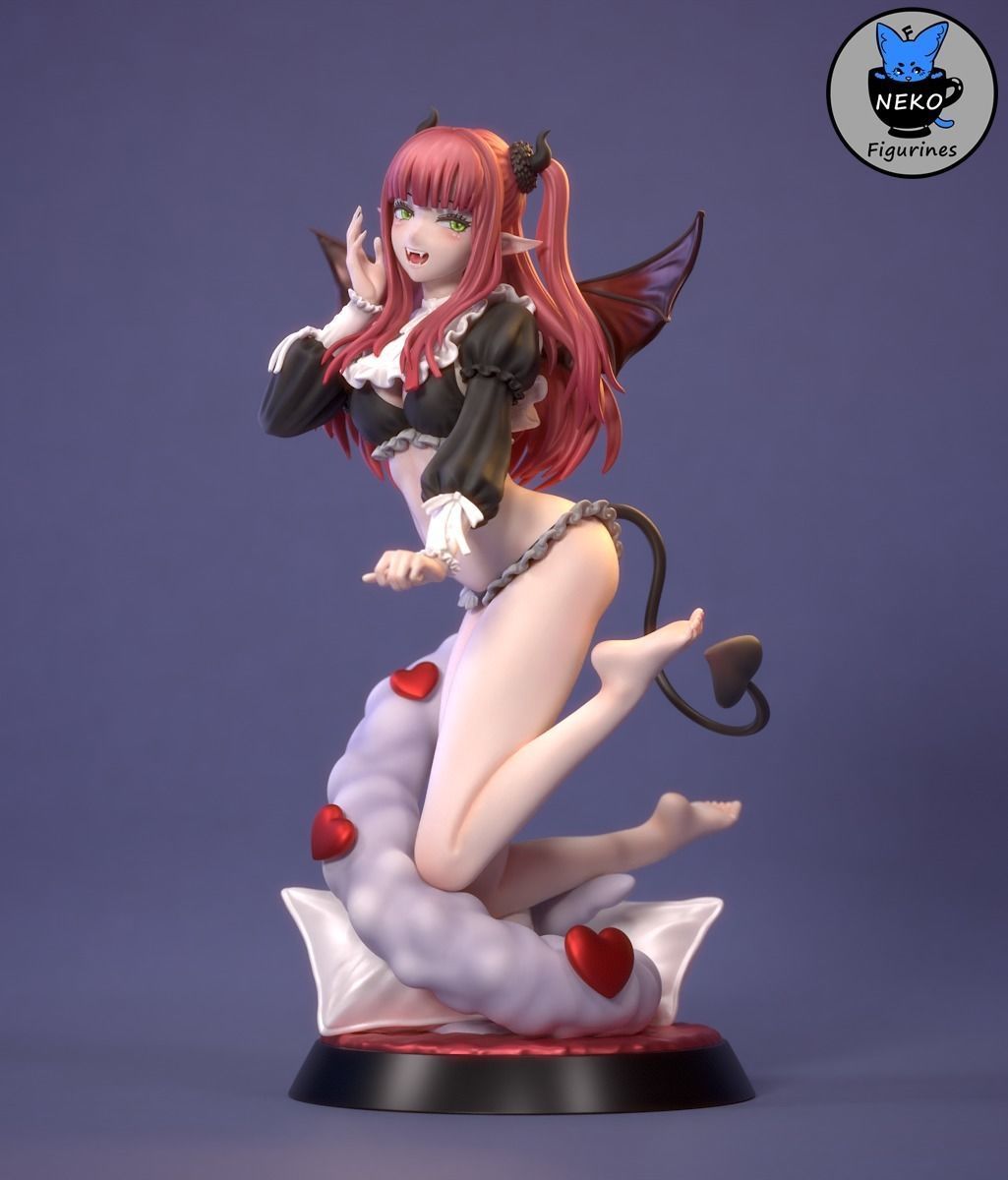 Marin Succubus - MyDressUpDarling Anime Figurine for 3D Printing 3D print model_3