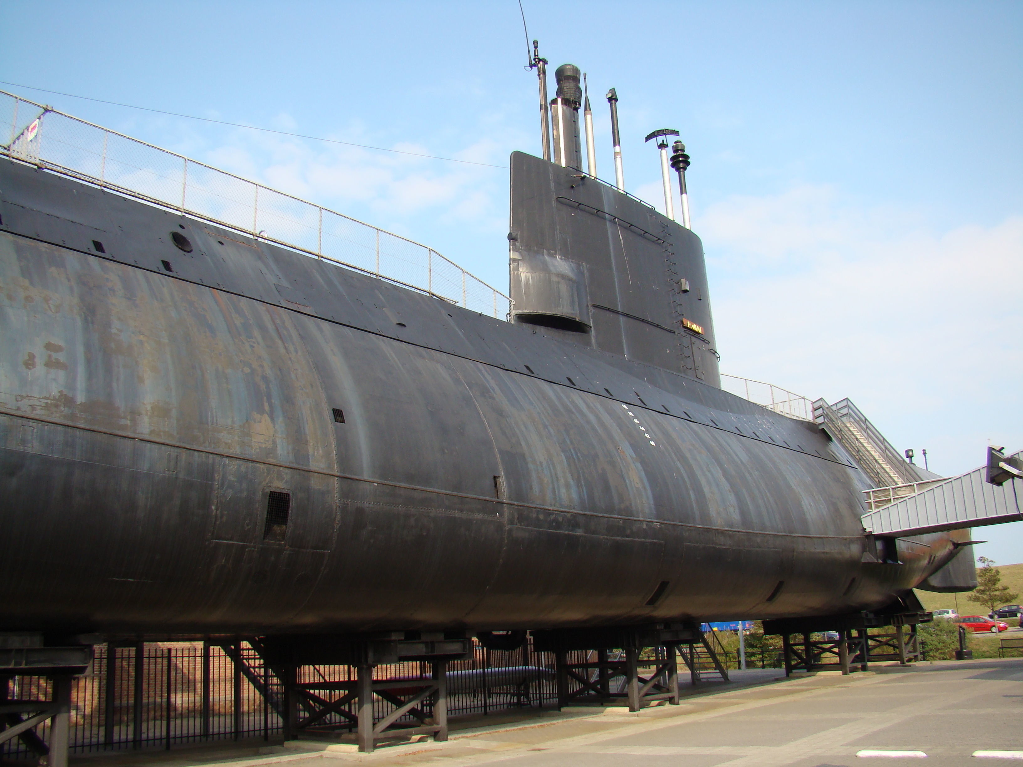 3 Cylinder Class submarine static model 1-100 scale 3D print model_9