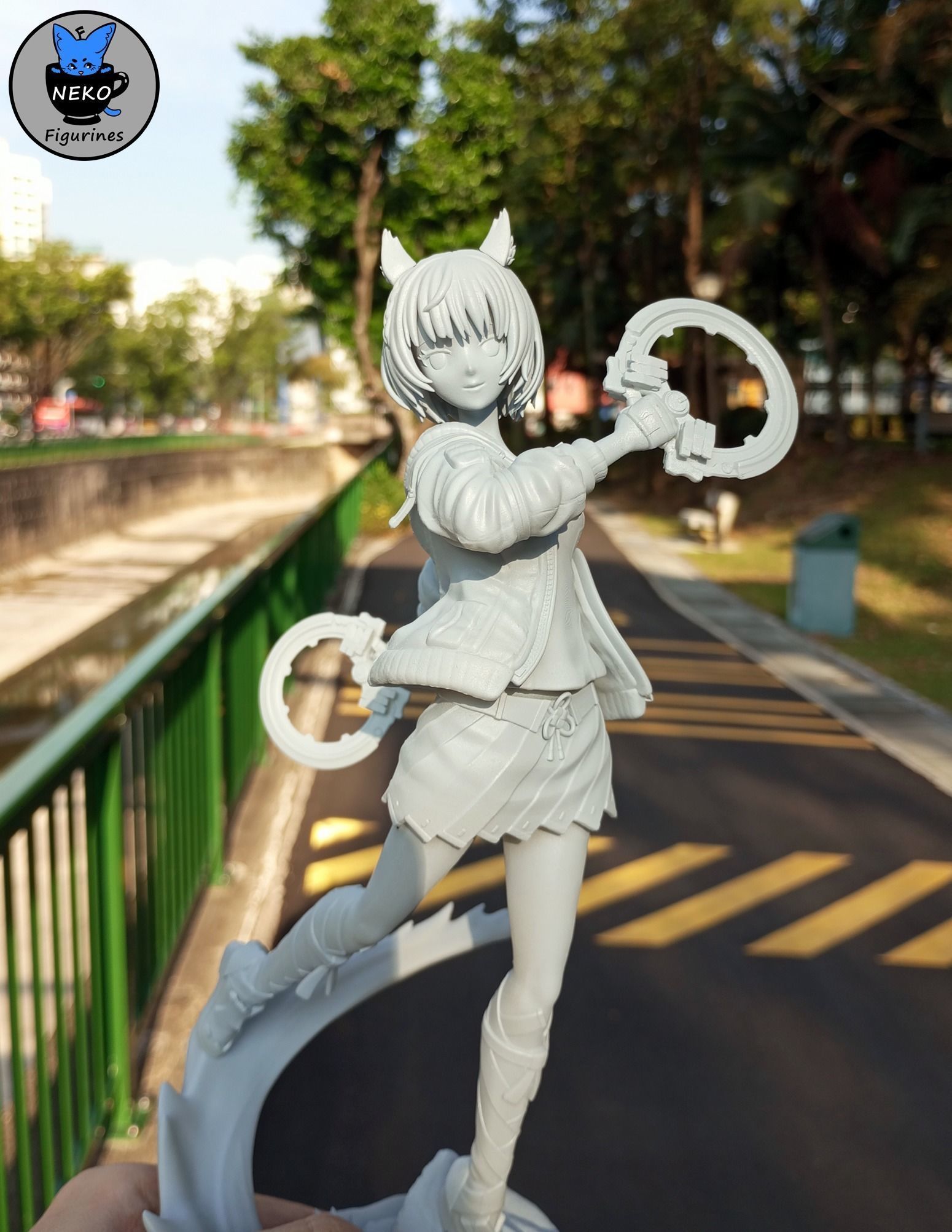 Mio - Xenoblade 3 Game Figurine for 3D Printing 3D print model_16