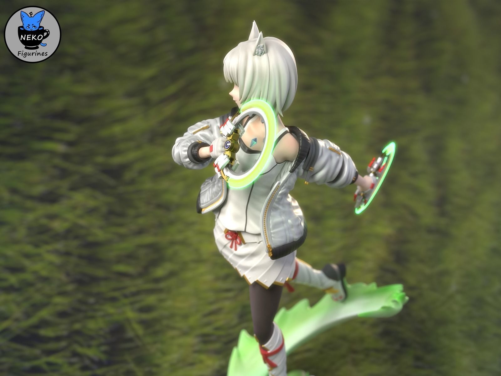 Mio - Xenoblade 3 Game Figurine for 3D Printing 3D print model_11