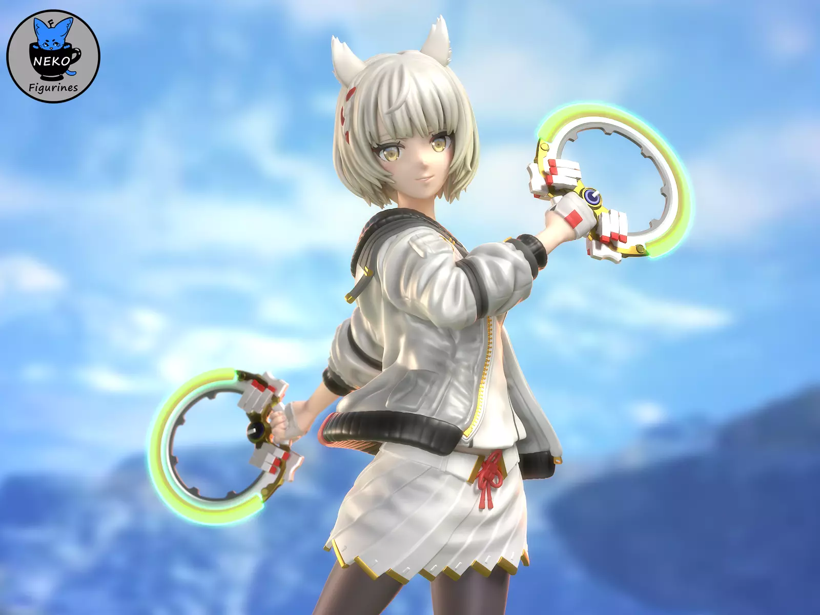 Mio - Xenoblade 3 Game Figurine for 3D Printing 3D print model_0