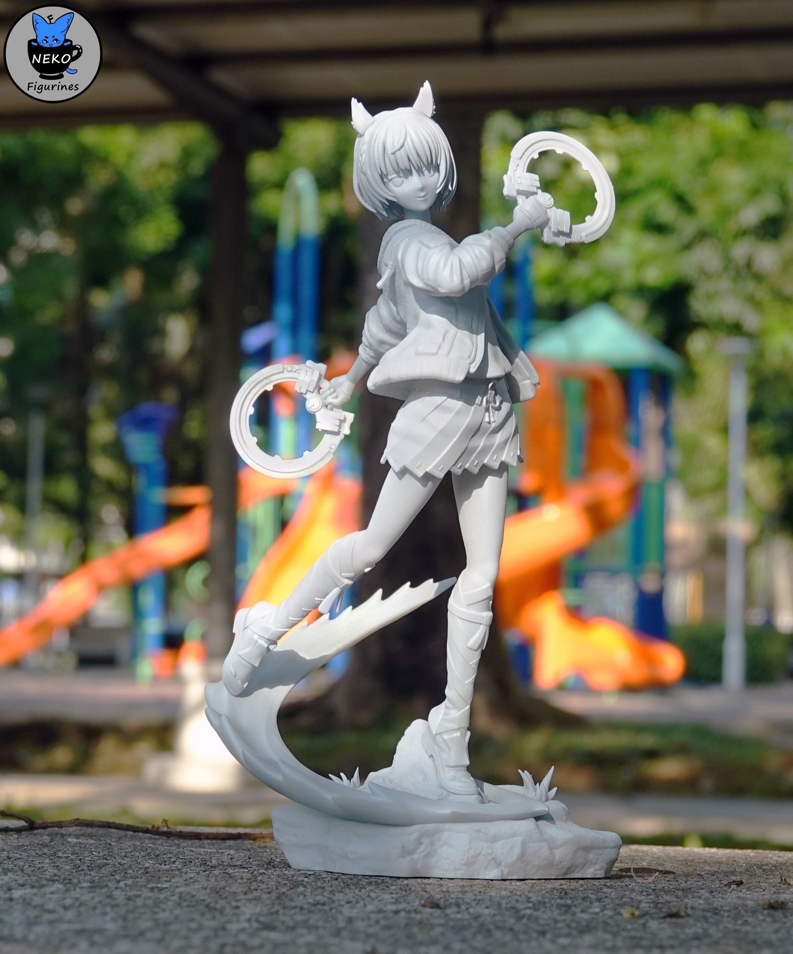 Mio - Xenoblade 3 Game Figurine for 3D Printing 3D print model_2