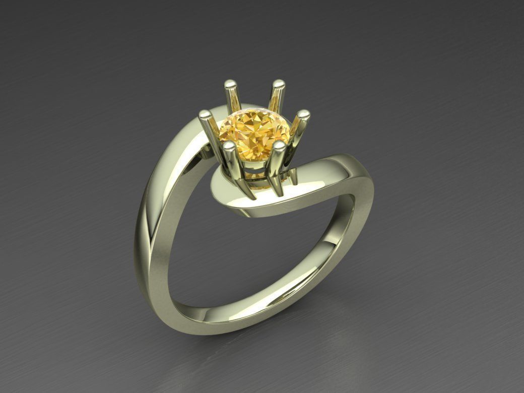 Rings 3D print model_7