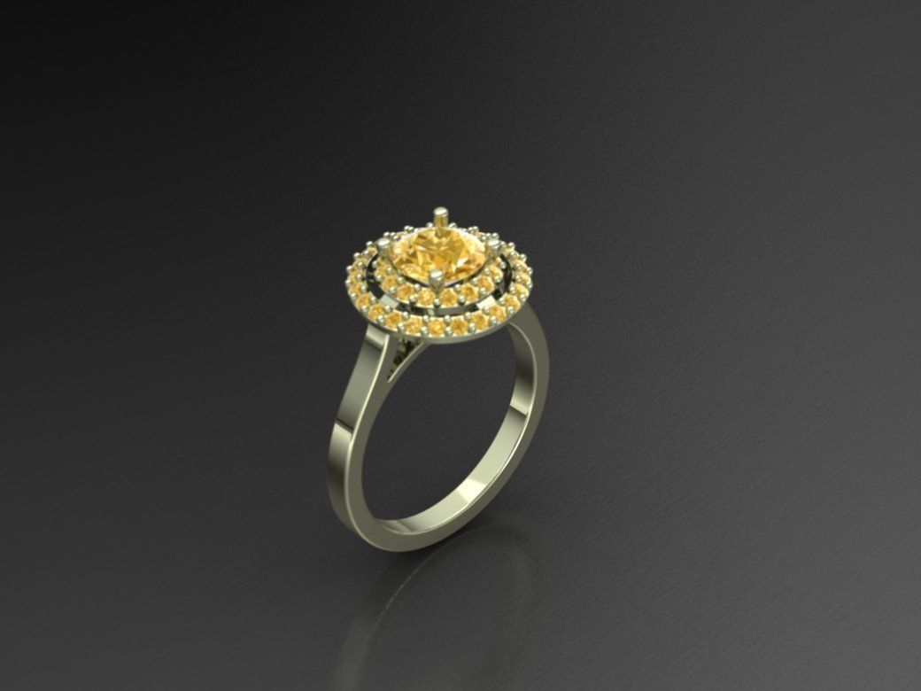 Rings 3D print model_24