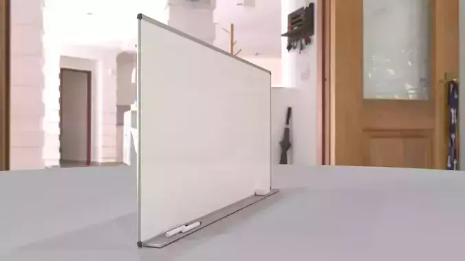 Whiteboard 3D model