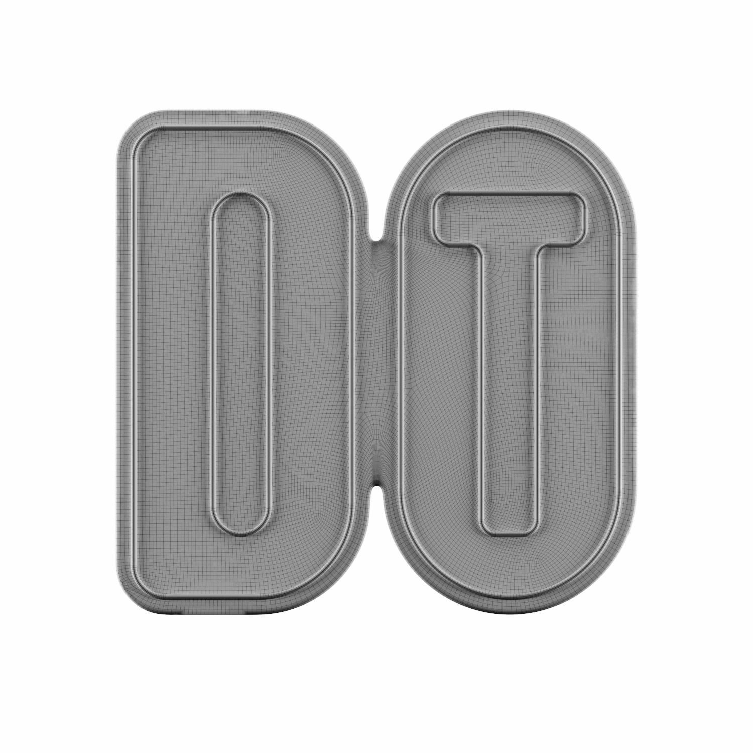 Do It Neon Sign 3D model_2