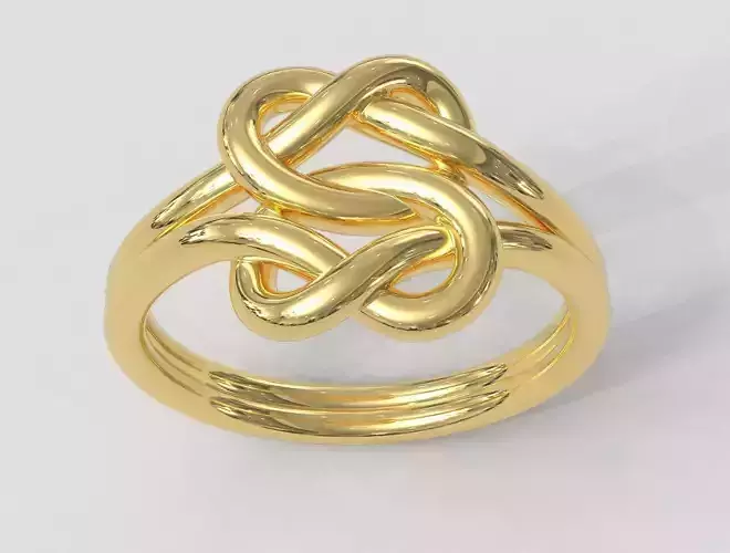 Double Knot Ring
